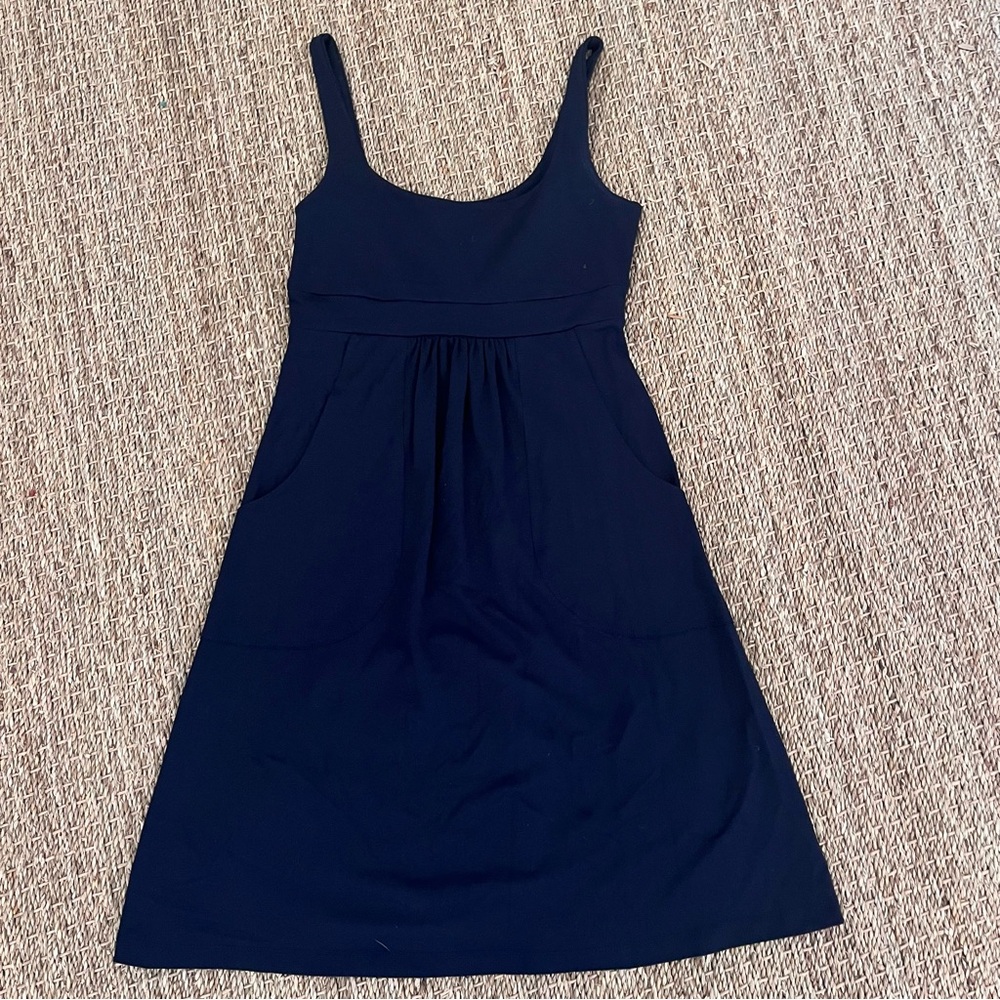 Susana Monaco Casual Tank Dress Size S Black  Aline Minimalist Stretchy